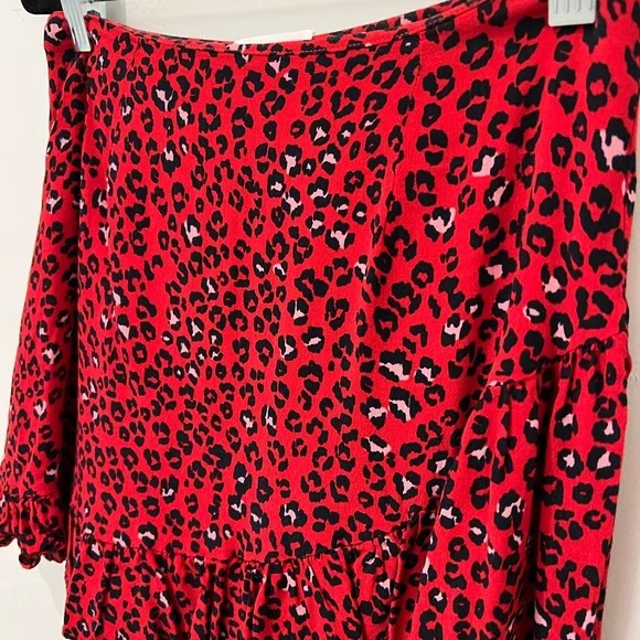 🤍HP🤍 Lovers and Friends Lena Mini Skirt in Sahara Cheetah sz Small - Picture 3 of 7